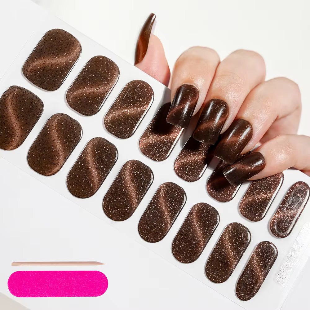 Nailzzy™ Glitter Manicure