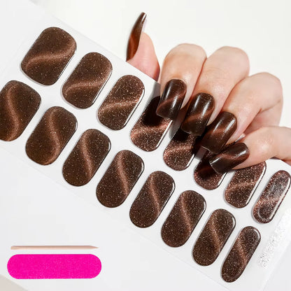 Nailzzy™ Glitter Manicure